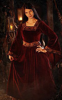Mittelalter Adelskleid Anna Boleyn