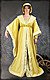 Burgundische Edelfrau Kleid, Samt