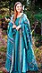 noble Medieval-Gown with wrap