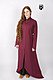 Medieval Gown Ranwen, dark red