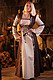 Medieval-Gown with bordure