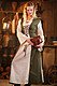 Mittelalter Kleid mit Schnürung