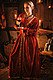 Medieval Velvet-Dress Queen Katharina