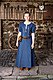 medieval garment Gretl, blue 