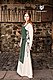 medieval skirtdress Gyda, green