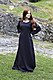 Mittelalterliches Unterkleid Freya, schwarz