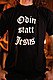T-Shirt Odin statt Jesus