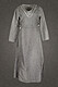 Mittelalterliches Damenkleid Laghertha, grau